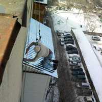 Ремонт, установка  балконного козырька в Алматы.