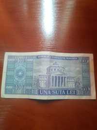Bancnota 100 de lei 1966