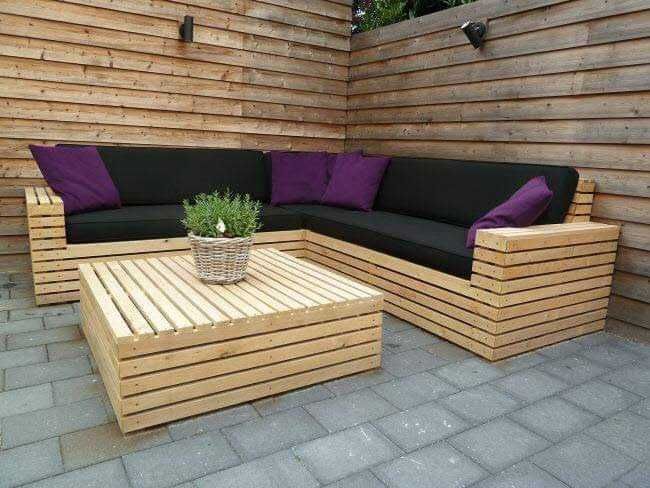 Възглавници за градинска мебел от водоустойчив плат (2бр - НОВИ)