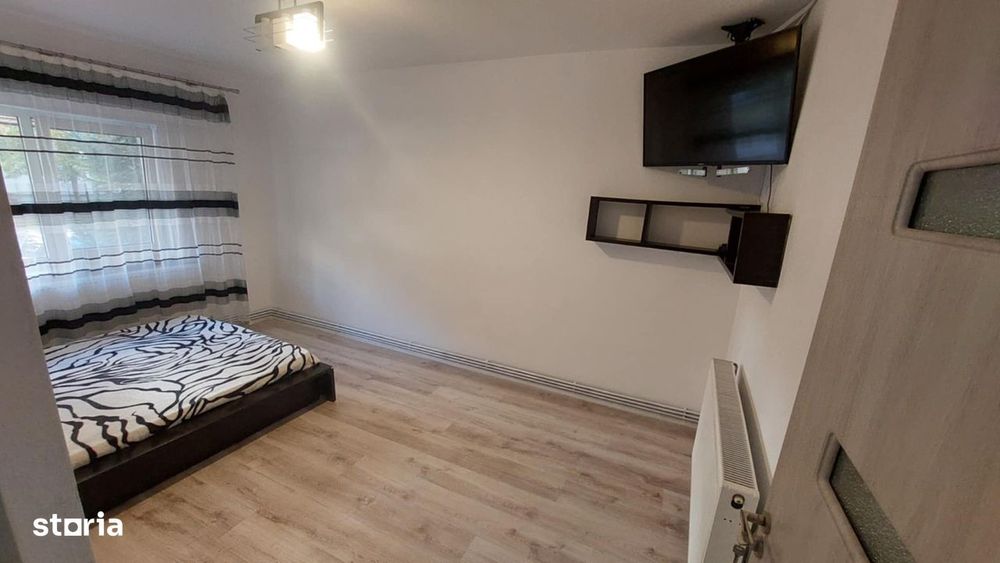 Garsoniera Mioveni, M-uri, parter, Mobilata si Utilata, renovata