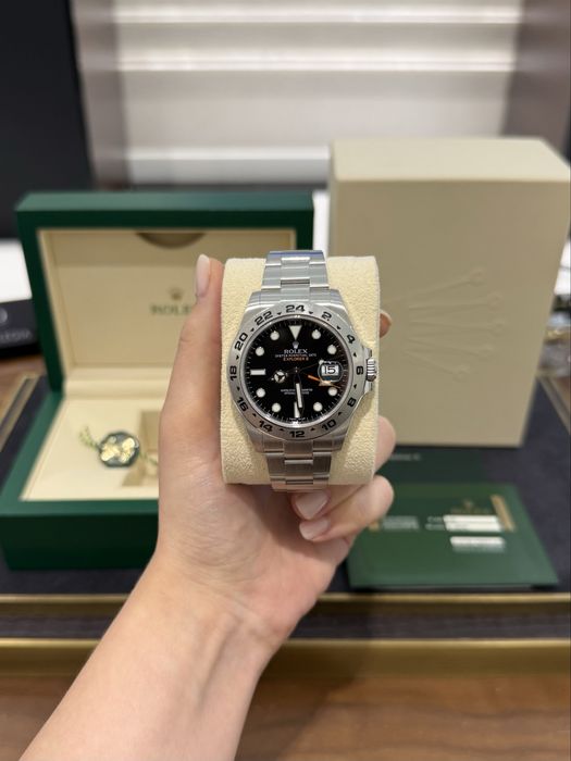 Rolex Explorer II 42mm Steel 216570 Black