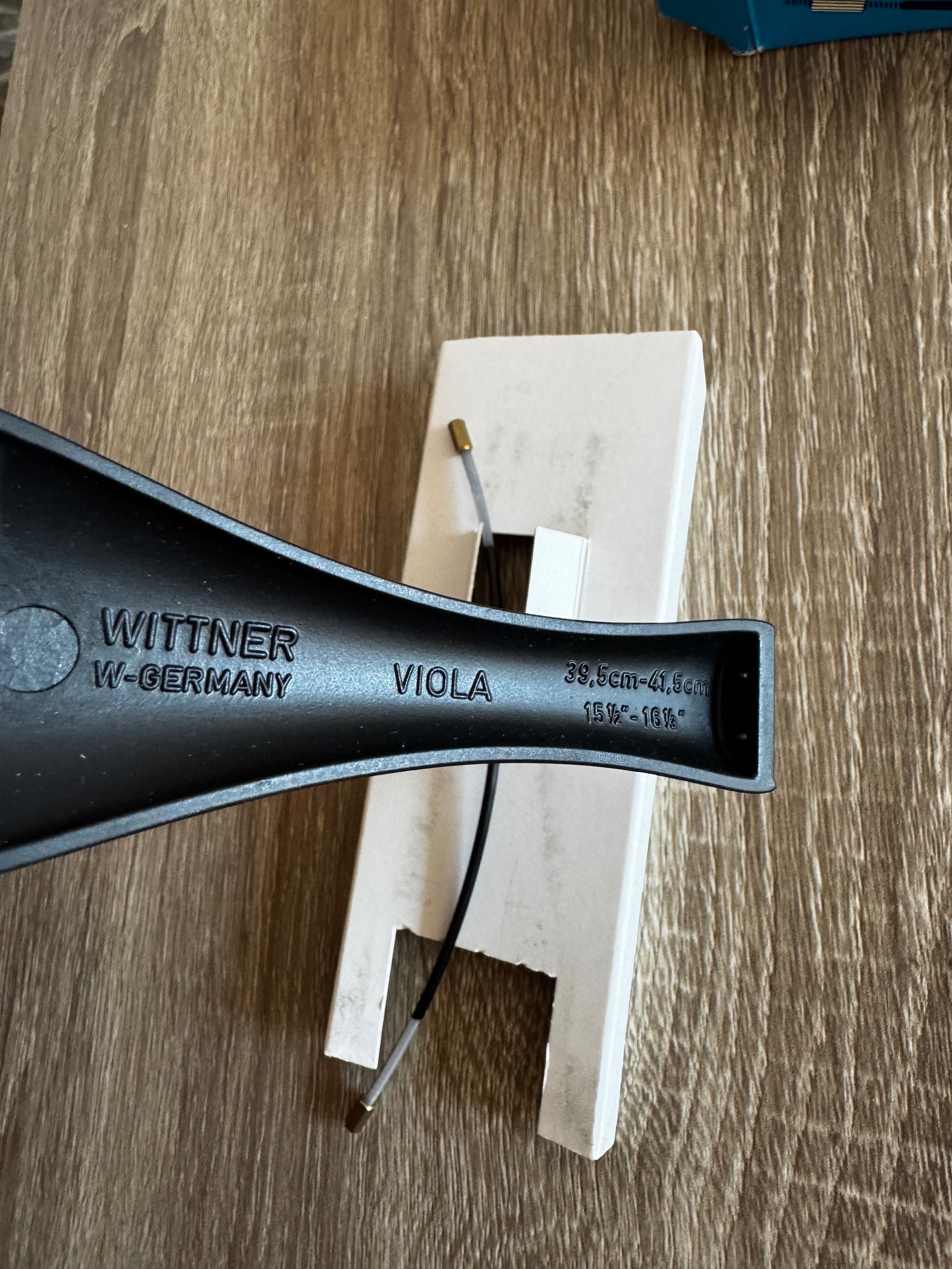 Wittner 15 1/2" - 16 1/3" размер струнник за виола модел 916131
