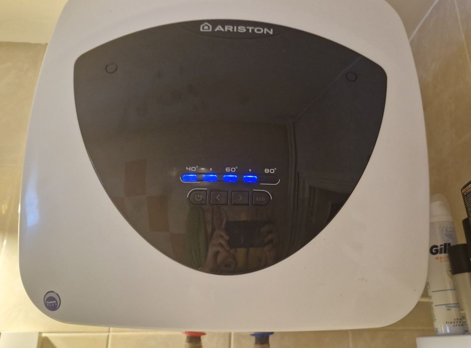 Boiler electric ARISTON Andris Lux Eco, 30L, 1500W, alb
