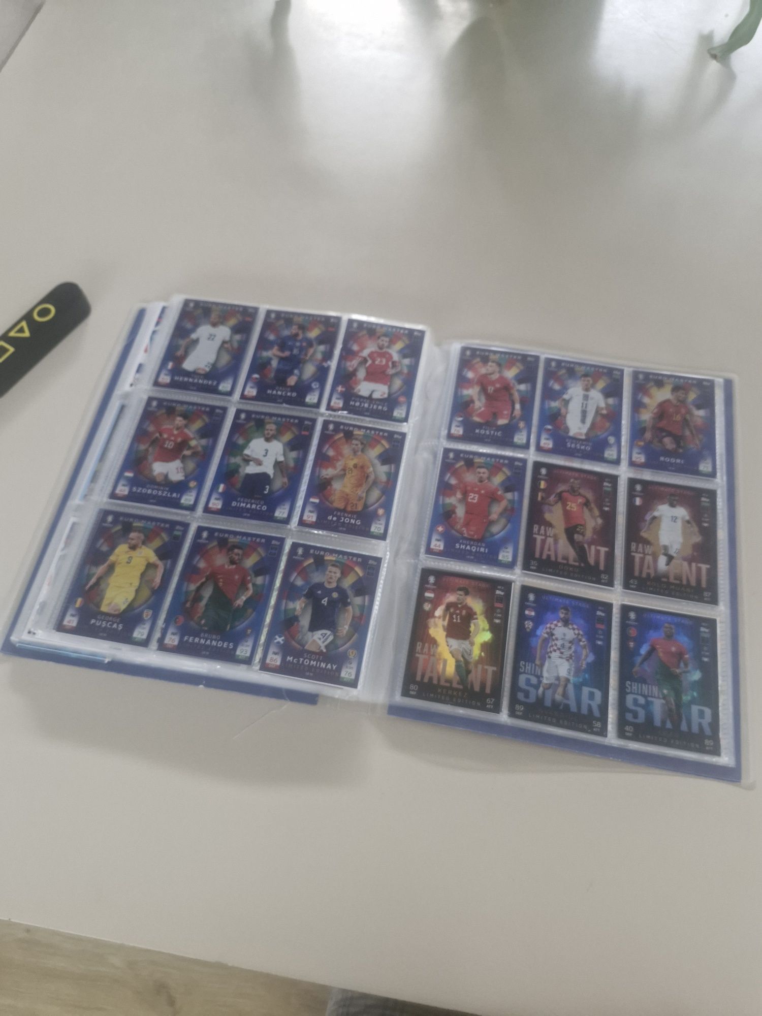 Album euro 2024 match attacks cu carduri