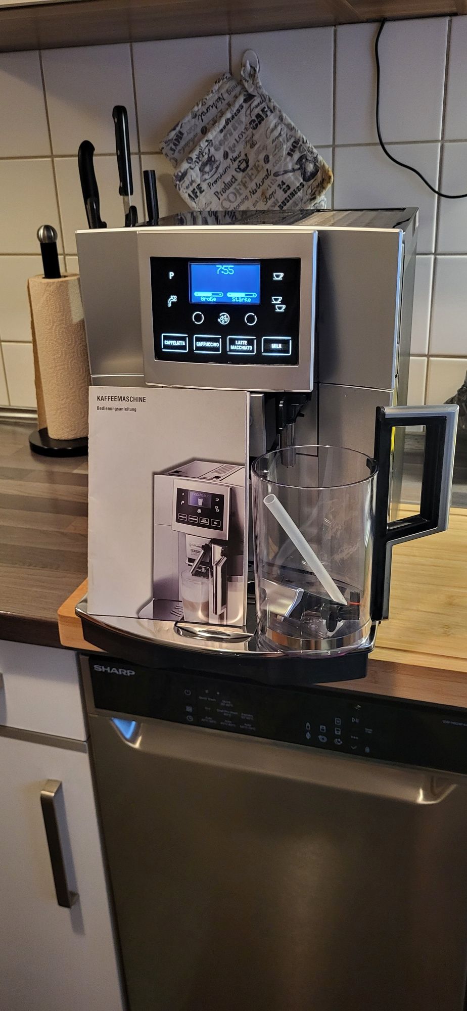 Delonghi PERFECTA Graphic Touch пълен автомат  !
Продавам упот