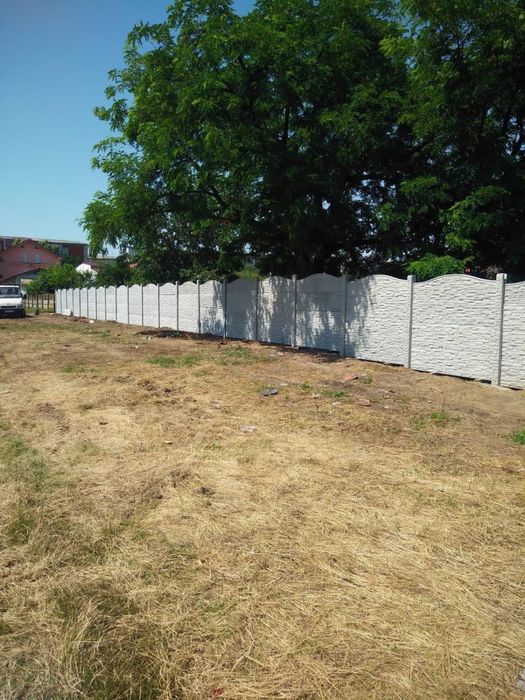 Gard decorativ placi și stalpi diferite modele stoc