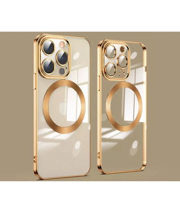 Husa TPU Incarcare Wireless Margine Lucioasa - Iphone 11/12/13/PRO/MAX