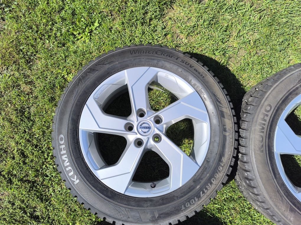 17 цола джанти със зимни гуми за Nissan Qashqai J10 и J11 / Кашкай
