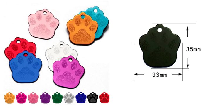 Medalioane caine diverse modele personalizate