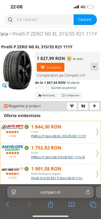 Anvelope Pirelli Zero R01 Porsche Cayenne E 315 35 21 & 285 40 21