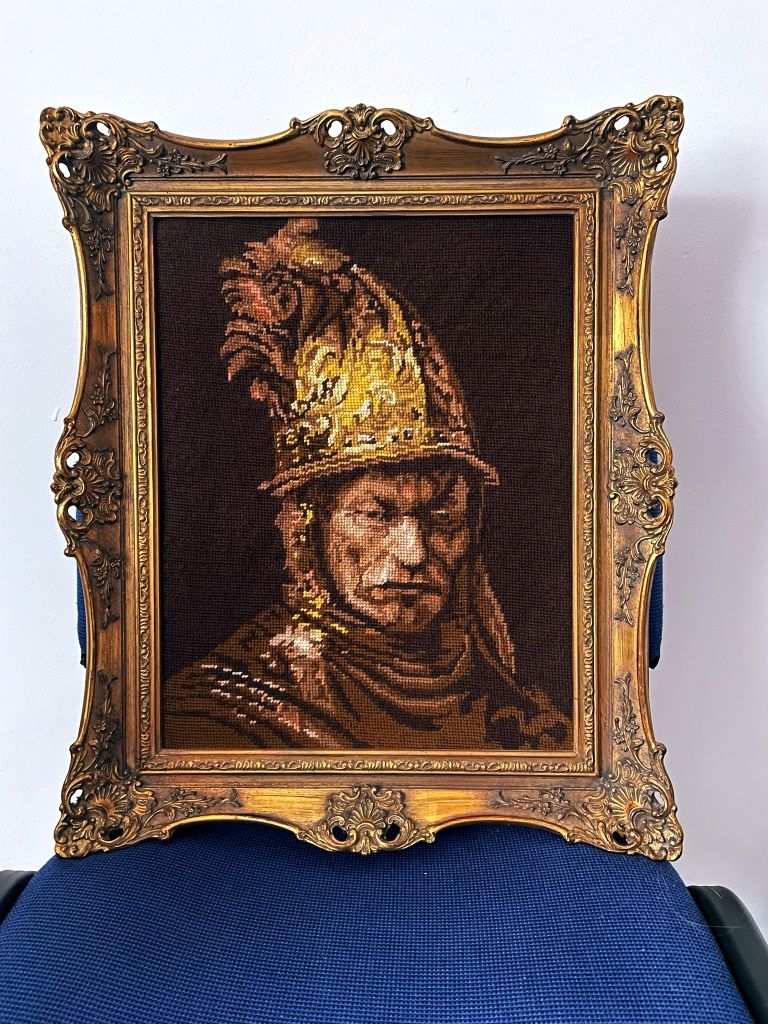 Goblen "Omul cu coiful de aur" Rembrandt