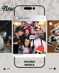 Oglinda magica/ platforma 360/ cabina foto/ videobooth 360/ polaroid