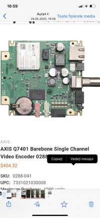 Axis Q 7401 video enc bare bone