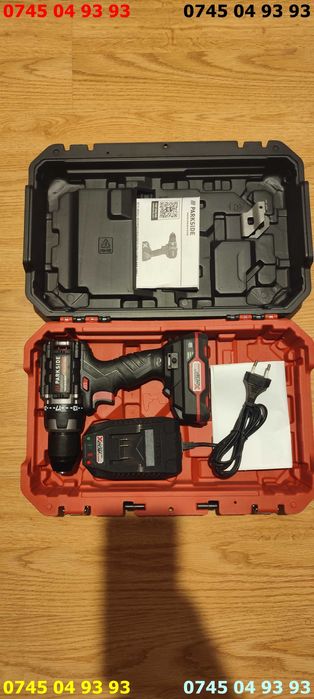 filetanta bormasina PARKSIDE PABSP 20 Li C4 NOUA completa garantie