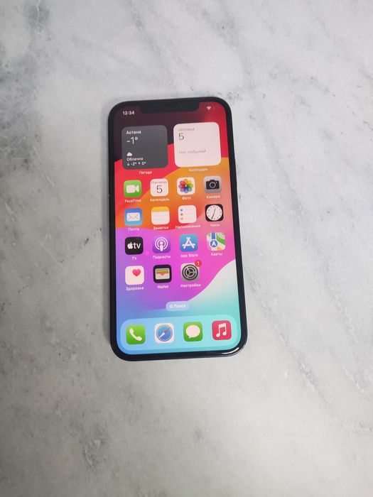 Apple iphone 12, 64Gb, 78% акб(г. Семей ул. Глинки 51/2) лот 801083