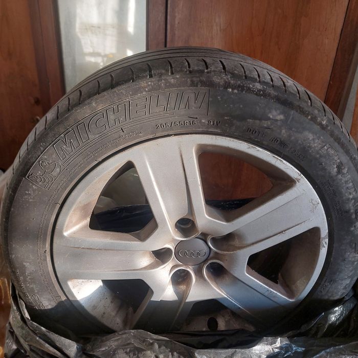 4 Jante cu anvelope vara michelin