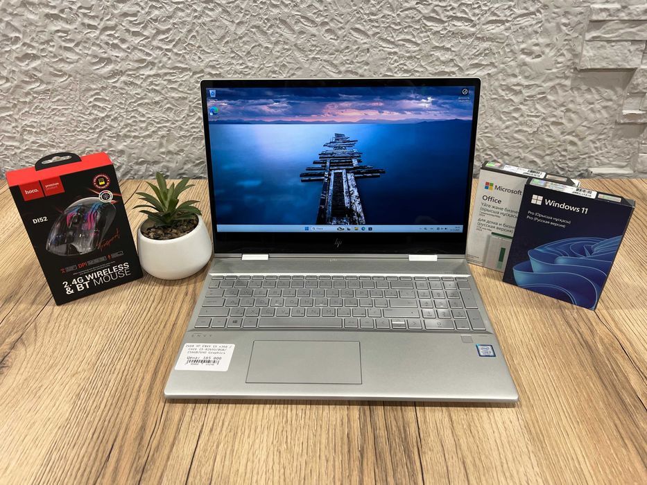 Ноутбук бизнес-класса HP ENVY x360 15 /Core i5-8265U/8GB/256GB/UHD
