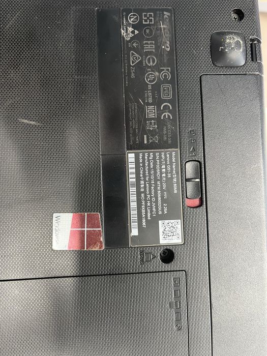 Leptop lenovo Defect