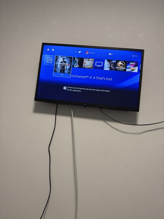 PS 4 Slim + Joc Playstation sony impecabil fara maneta