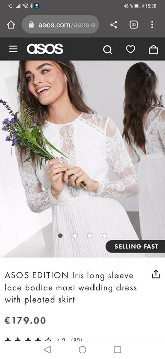 Rochie mireasa cu mâneci lungi