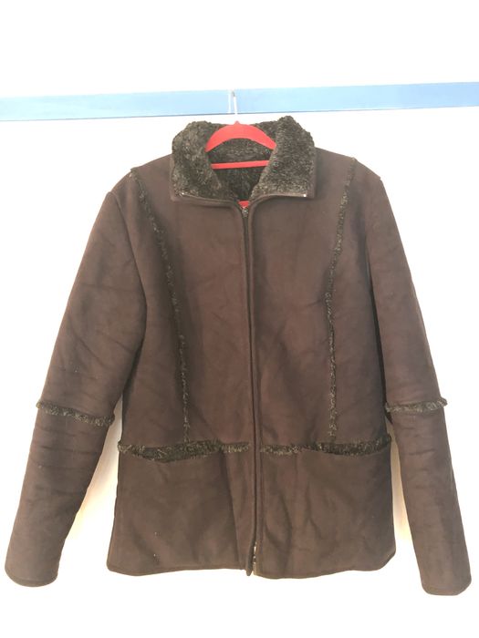 Дамско късо кожухче