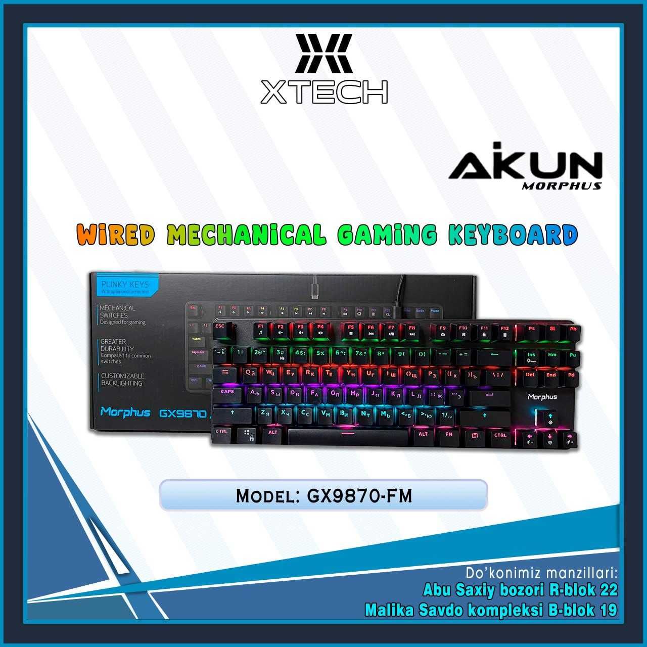 Клавиатура AiKUN  wired mechanical GAMING