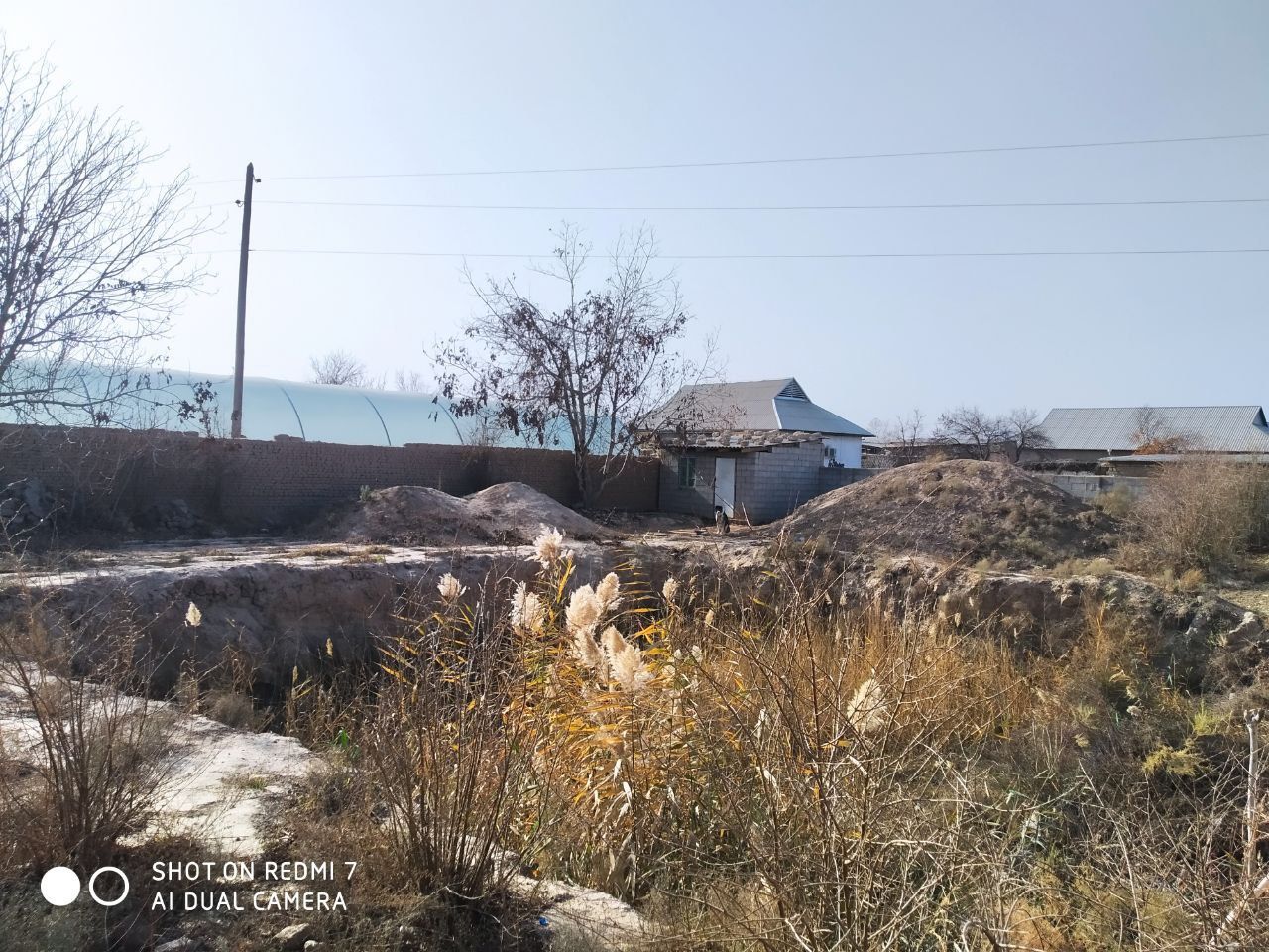 Termiz Namunada yer sotiladi 7 sotix yoʻl yoqasida