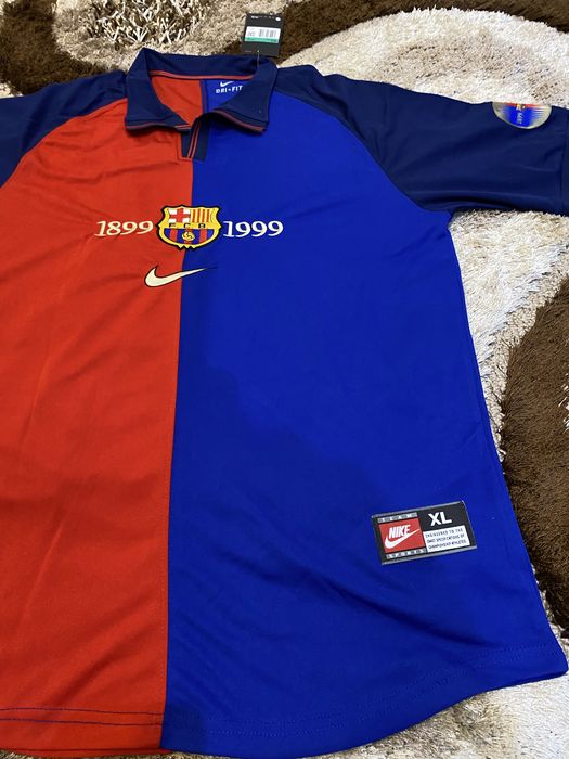 Tricou Puyol Barcelona Retro Centenar