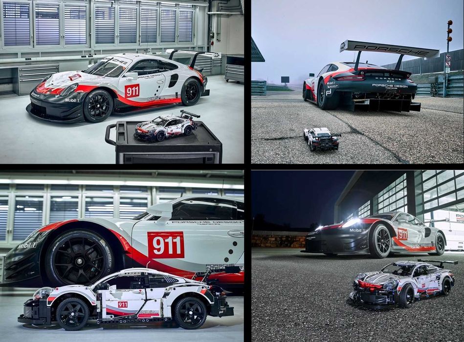 Запечатано LEGO Technic Porsche 911 RSR 42096, 1580 части