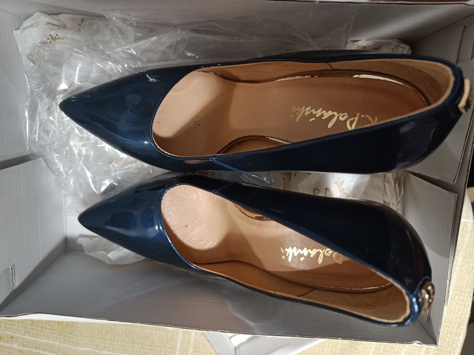 Pantofi Polanski cu toc de ocazie