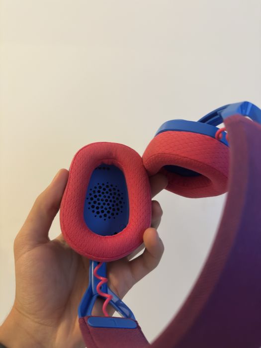 Căști wireless Logitech G435 Lightspeed Gaming-  Blue/Raspberry