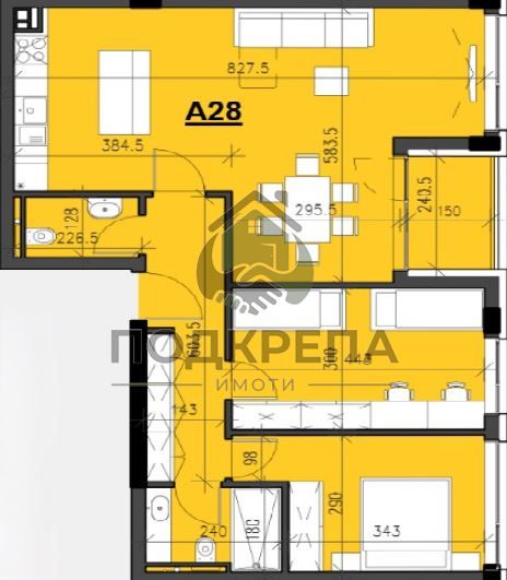 Продава се Тристаен апартамент в Пловдив, Кършияка - 104 кв.м за 1390 €/кв.м - Снимка #2