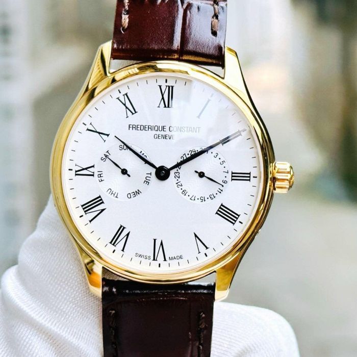 Швейцарские часы Frederique Constant, кварцевый механизм