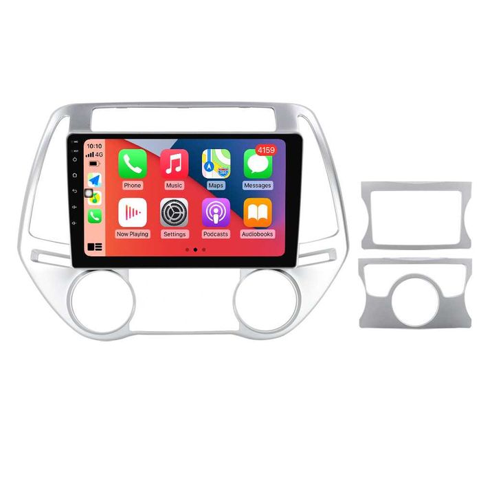 Navigatie Dedicata Hyundai I20 (2011-2014), 9Inch, Bluetooth, Carplay