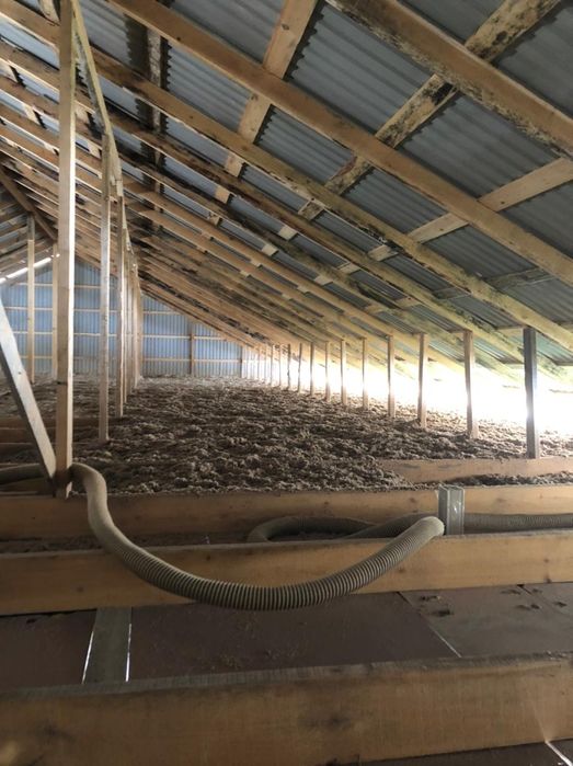 Эковата 500 тг Утепление крыши,чердака домов Шатыр уй жылыту