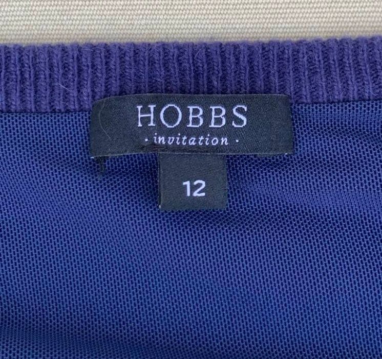 HOBBS Invitation Cardigan Luxury Albastru-Violet Paiete