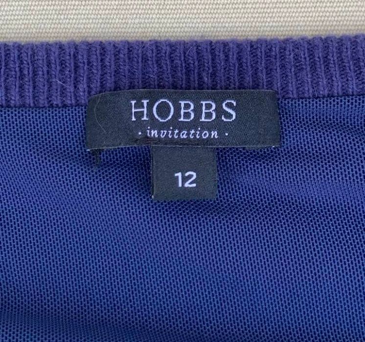HOBBS Invitation Cardigan Luxury Albastru-Violet Paiete