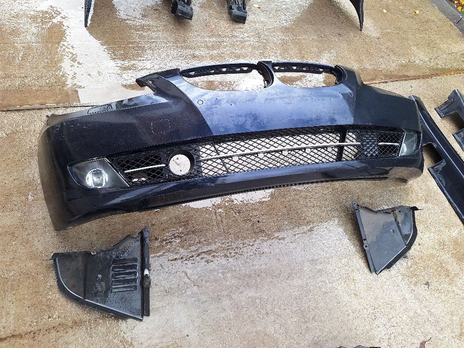 Предна броня Бмв е60/61 фейс -Оборудвана