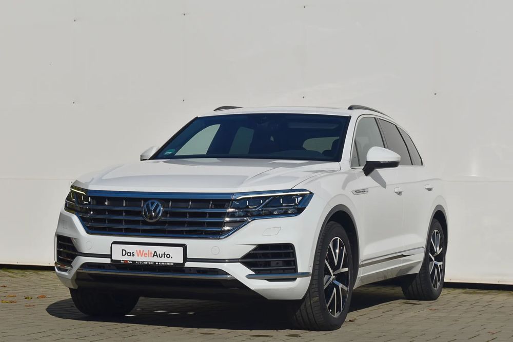 Volkswagen Touareg Piele Maro Incal./Vent. Scaune Suspensie pneumatica Camera retur Memo.