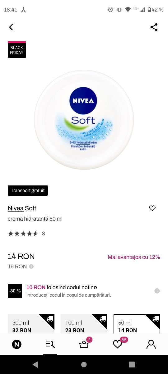 Set crema Nivea femei/bărbați - ideal cadou