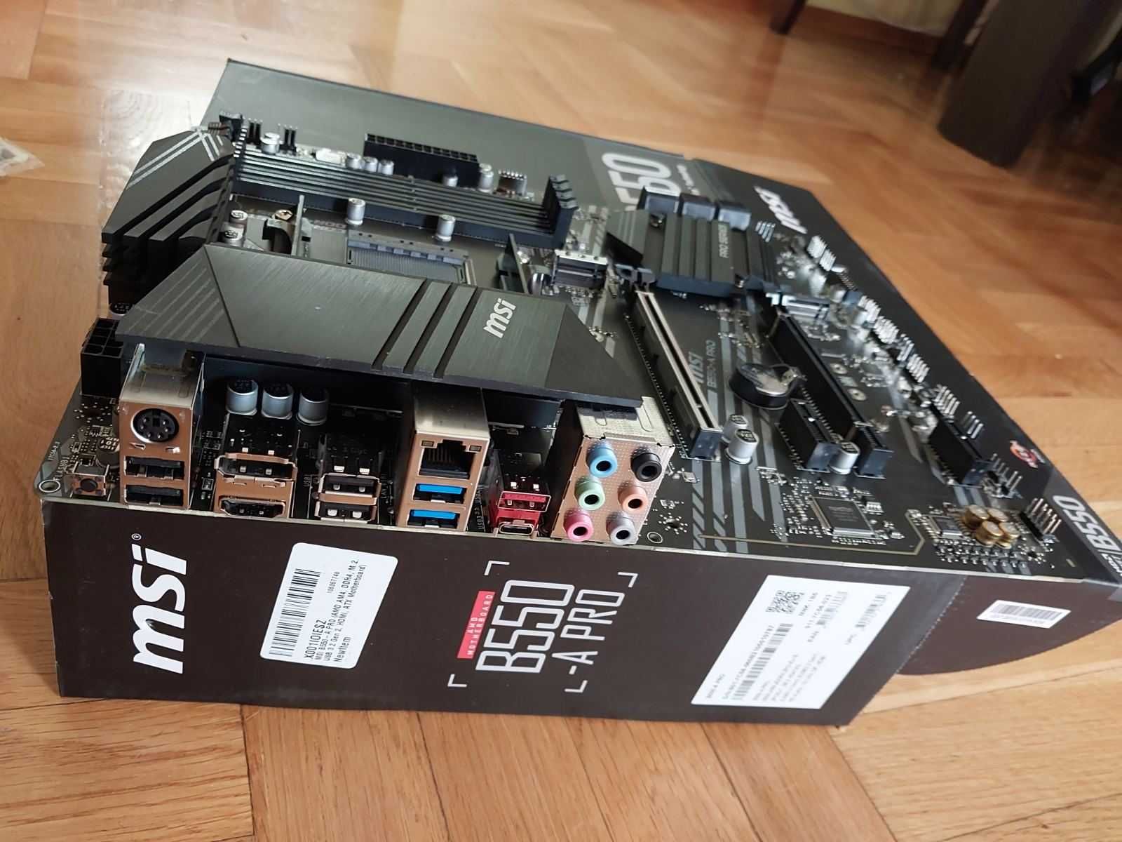 AMD Ryzen 9 5900X + MSI B550-A Pro, AM4