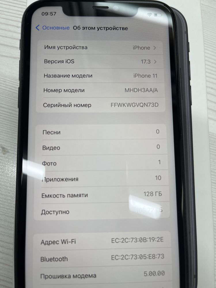 Iphone 11 128 gb ( Алматы Иргели ) 365544