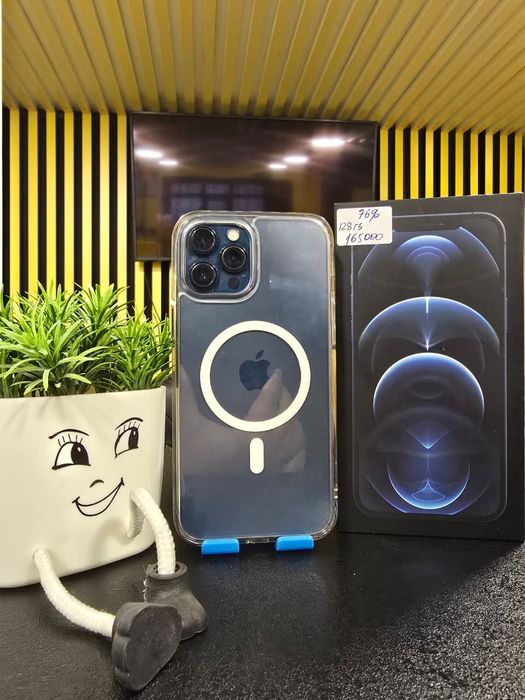 Iphone 12 pro max, 128гб, 76% акб, Kaspi 0-0-12