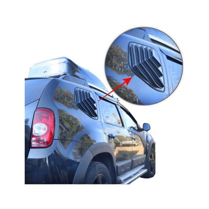 SET ornament protectie GEAM pt DACIA DUSTER I 2010 - 2018
