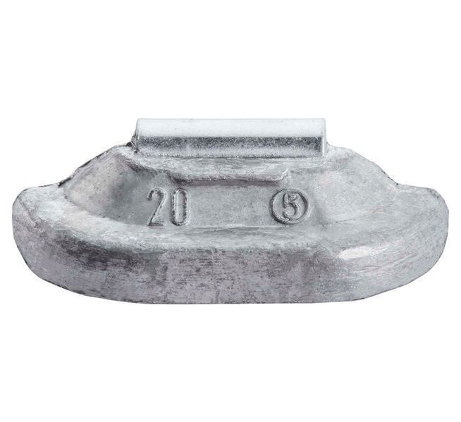 Тежести за баланс на алуминиеви джанти 20 гр - 100 бр - рв