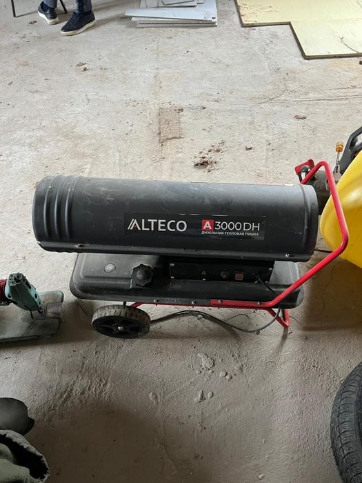 Тепловая дизельная пушка