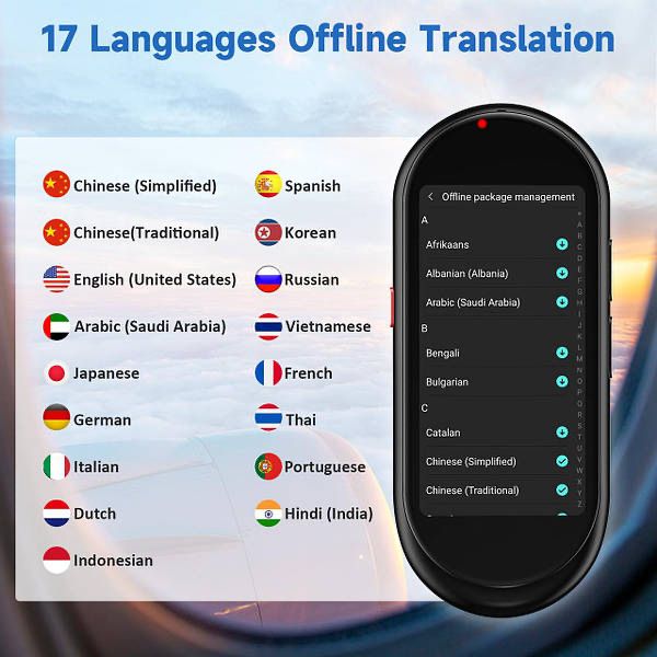 Голосовой карманный переводчик / Ai Translator A10 / Электронный