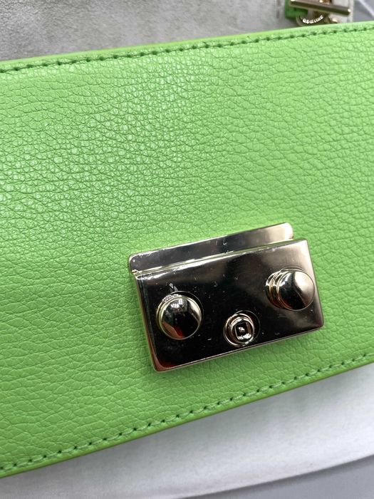 Чанта Furla Metropolis зелена wasabi