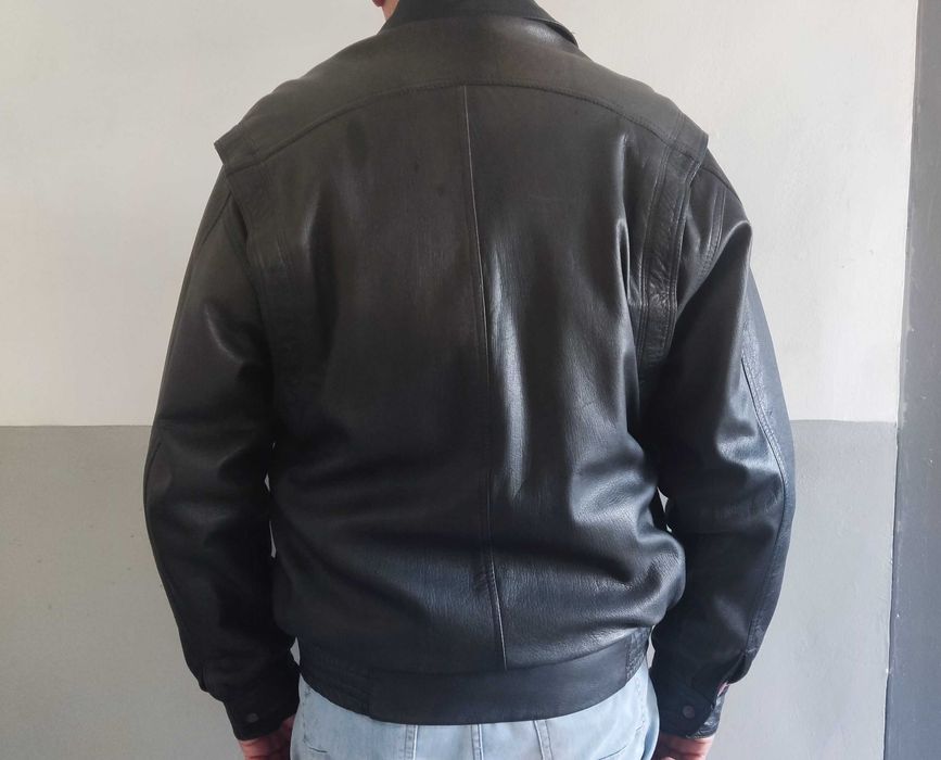 Кожено яке от здрава естествена кожа