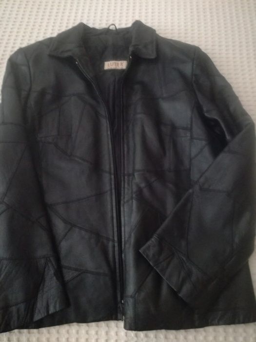 Дамско кожено яке-Лутер ест.кожа.Размер50